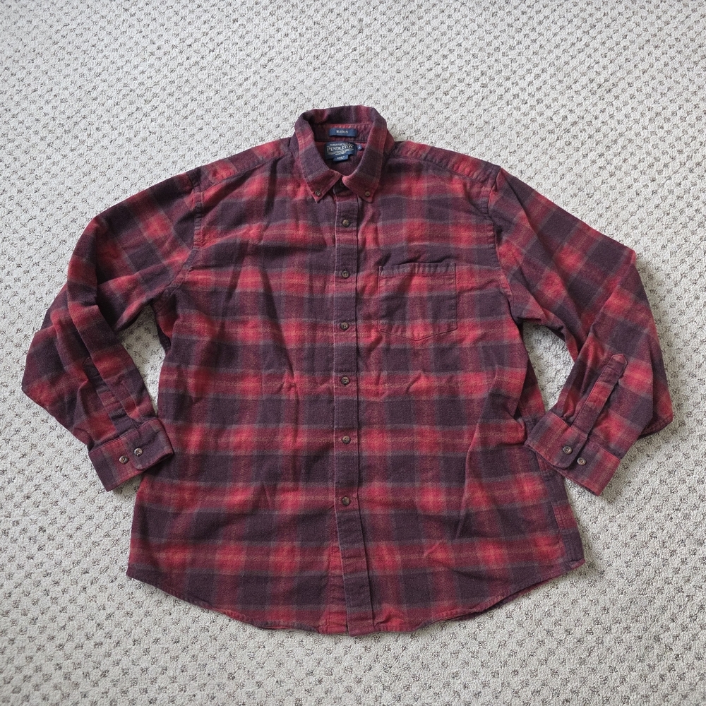 Pendleton mason plaid button down - image 1